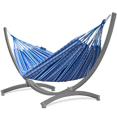 Immagine prodotto di Amaca Potenza con telaio Per due persone amaca 230x160 cm I Telaio 350 kg