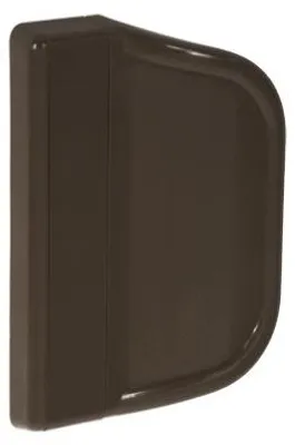 Produktbild von Balkon-Pochgriff aus Kunststoff braun RAL 8019