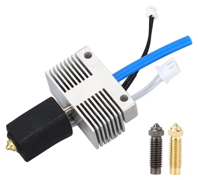 Produktbild von Extruder Hot End Kit Ganzmetallkopf-Heizblock 0,4 mm Messingdüse für Neptune 4 Plus Maximum 3D-Druckerzubehör