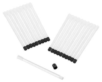 Immagine prodotto di Set-kit prolunga in plastica per valvole, estensione valvola pneumatico, estensori per auto bici camion motocicletta, 150 mm 20 pezzi