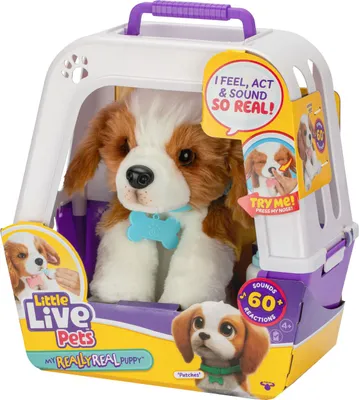 Produktbild von Moose Toys 300217 Little Live Pets: My Really Real Puppy - Patches