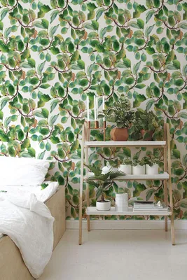 Produktbild von Coloray Fototapete 250x104 cm Vlies-Fototapete - Pflaume Floral Gardenflororal.
