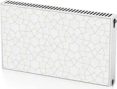 Produktbild von Blumenornament – Magnetische Heizkörperabdeckung – 100x60 cm – Magnet Heizkörperabdeckung – 3D Würfel – Heizkörperverkleidung – Magnetische Wandverkleidung – Wetterfest