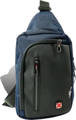 Obrázek produktu pro Cestovní taška přes rameno Travel N Meet sling bag blue black men's D2ORD4227B