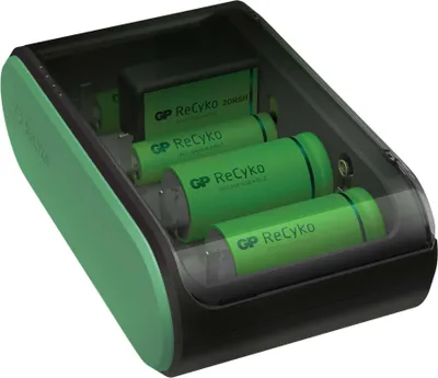 Obrázok produktu pre GP Batteries ReCyko B631, Nikel-Metal Hydrid (nimh), 9V, AA, AAA, C