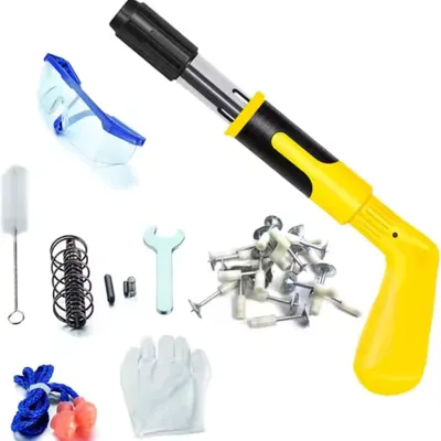 Produktbild von Mini Nagelpistole 5 Gänge Einstellbar Bolzenschussgerät Nagler Wandnagelpistolen