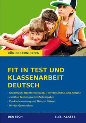 Produktbild von Fit in Test und Klassenarbeit - Deutsch 5./6. Klasse Gymnasium