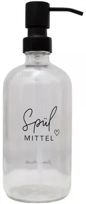 Produktbild von Eulenschnitt Seifenspender Transparent Spülmittel (22x7cm)