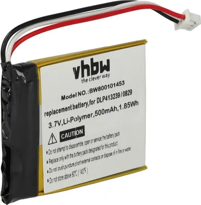 Produktbild von vhbw Akku kompatibel mit AEG Fame 510 schnurlos Festnetz Telefon (500 mAh, 3,7 V, Li-Ion)