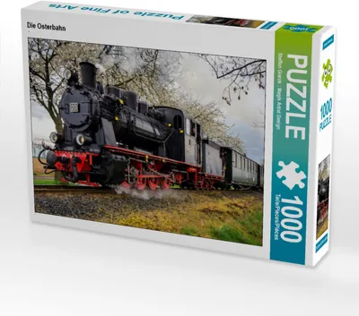 Produktbild von CALVENDO Puzzle Die Osterbahn | 1000 Teile Lege-Größe 64x48cm Foto-Puzzle für glückliche Stunden