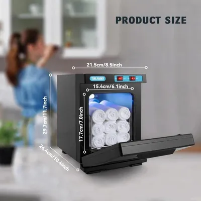 Produktbild von UV Handtuchwärmer - Hot-Towel-Sterilisator - 5 L Kapazität - 70 °C Desinfektion - Für Kosmetikstudio und Spa