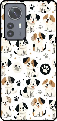 Immagine prodotto di Smartphonica Custodia per telefono adatta a Xiaomi 12 Pro con stampa di cane - TPU cover posteriore design cane