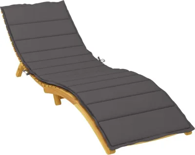 Obrázok produktu pre vidaXL Obal na lehátko antracitový 200x50x3 cm Oxford Fabric
