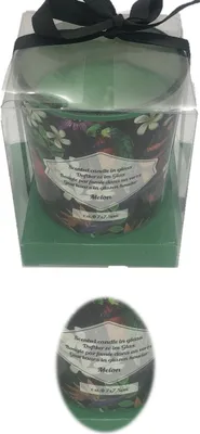 Produktbild von Duftkerze Melone im wiederverwendbaren Glas, 8 cm
