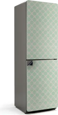 Produktbild von Wellenlinienmuster – Magnetische Kühlschrank Abdeckung – Dekorfolie magnetisch Küche – Kühlschrank Magnet Deko – selbstklebende Magnettafel – Magnetfolie für Kühlschranktür – 60x190 cm