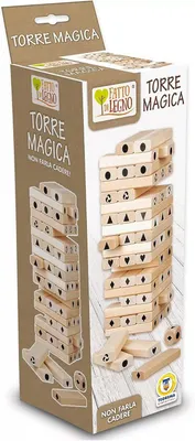 Produktbild von Magischer Turm H.22Cm Aus Holz