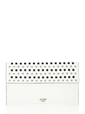 Produktbild von GUESS Handtasche EVER AFTER, Clutch mit Applikationen, weiß