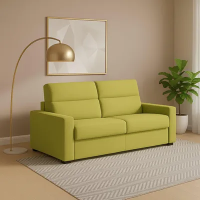 Produktbild von Vialfre - 2-Sitzer Sofa, 180x95x100h cm Grün, Abnehmbar  Italy