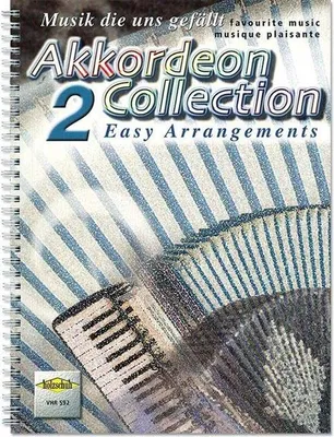 Produktbild von Akkordeon Notenbuch Musik Lernen 120 Seiten 23 x 30 cm