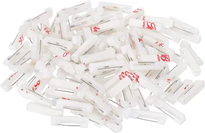 Imagen del producto de Alfileres de seguridad de 22 mm, 120 unidades, autoadhesivos, para ropa