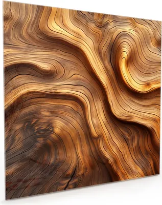 Produktbild von Küchenrückwand Spritzschutz Glas mit Motiv Holzstruktur 40 x 40 cm