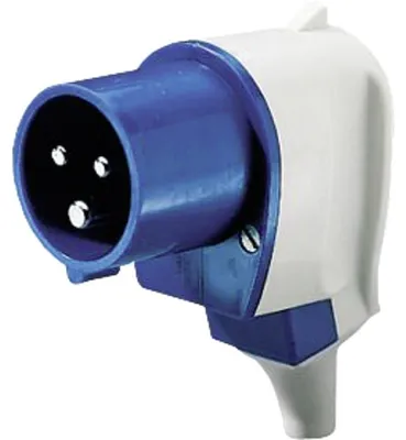 Image de 1411 Fiche coudée 16A3p 6H230V IP44