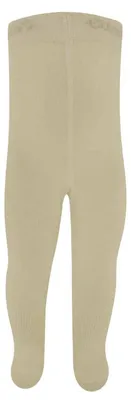 Produktbild von Kinderstrumpfhose aus Baumwolle – Beige Melange – 74