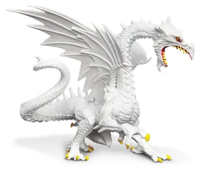 Produktbild von Safari Ltd Glow-in-the-Dark Snow Dragon, Drachen, Rot, Weiß, Gelb, 1 Stück(e)