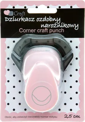 Zdjęcie produktu dla Dziurkacz ozdobny narożnikowy zaokrąglacz - DpCraft