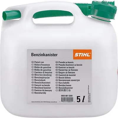 Immagine prodotto di Tanica di benzina STIHL 10L trasparente - 00008810212