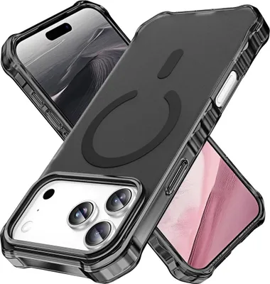 Produktbild von iPhone 17 Pro Hülle - Coverup ShockProof TPU Back Cover - MagSafe Compatible - Schwarz