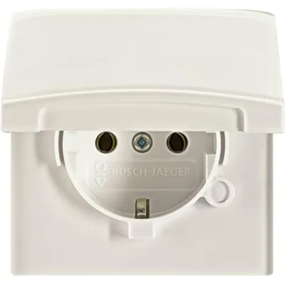 Immagine prodotto di Busch-Jaeger Inserto presa Schuko IP44 bianco 20 EUGK-32-101