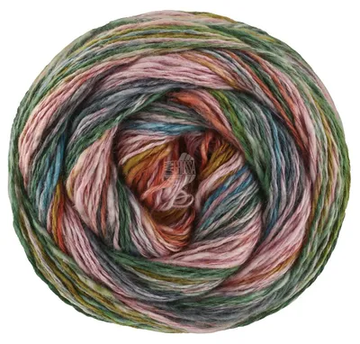 Produktbild von Lana Grossa - Gomitolo California 3041 rosa senf türkis dunkelgrün graublau rost