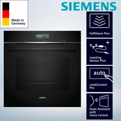 Produktbild von Siemens iQ700 HS736G3B1 - Backofen - mit Dampffunktion