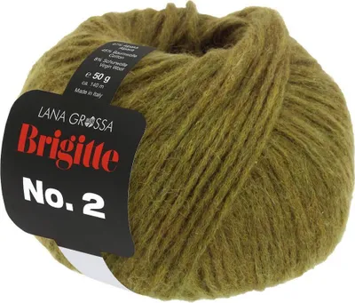 Produktbild von Lana Grossa - Brigitte No. 2 0066 olivgrün