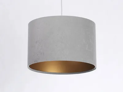 Zdjęcie produktu dla Lampa wisząca HOME 30 szara/złota