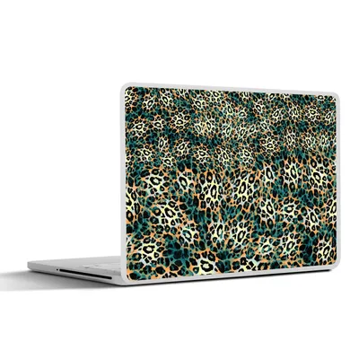 Produktbild von MuchoWow® Laptop Aufkleber Sticker Cover Leopardenmuster - Design - Tiere 40x30 cm - Laptop Dekoration - Selbstklebend