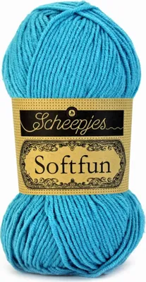Produktbild von Scheepjes Softfun 50g 2511 Dark Turquoise