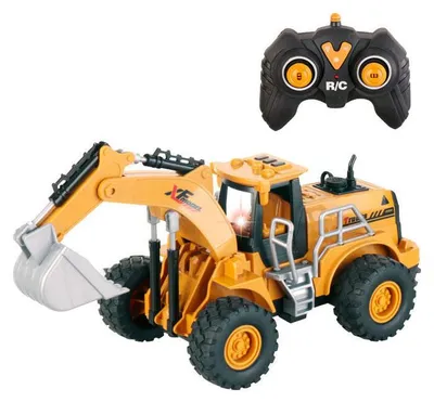 Obrázek produktu pro RC dálkově ovládaný bagr se světelným efektem a párou