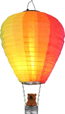 Produktbild von GLOBO 36138 SOLARLEUCHTE KUNSTSTOFF SILBERFARBEN, 24XLED Solarleuchte Kunststoff silberfarben, Kunststoff braun, Textil bunt, Metall schwarz matt, Druckschalter, Feuereffekt, Akku inkludiert AA 600mAh 3V, IP44, ø: 270mm, H: 440mm, inkl. 24x LED 0.06W 3V,