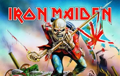 Produktbild von KKL Iron Maiden Schneidbrett Trooper KKLBFBIM02