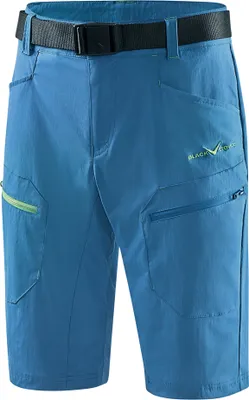 Produktbild von BLACK CREVICE - kurze Herren Wander- & Trekkinghose - Shorts - Outdoor Hose | Farbe: Blau | Größe: XL