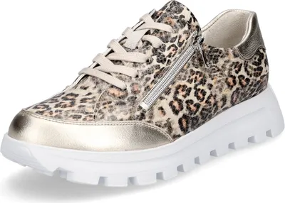 Produktbild von Waldläufer Damen Sneaker Ajala gold taupe 5,5