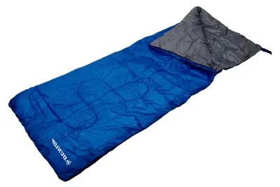 Produktbild von Schlafsack für Camping und Outdoor, Einzelschlafsack für Erwachsene, 190x75 cm, blau