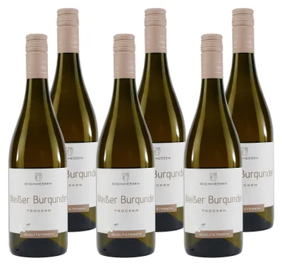 Produktbild von Vineris Weißer Burgunder Rheinhessen -trocken- (6 x 0,75L)