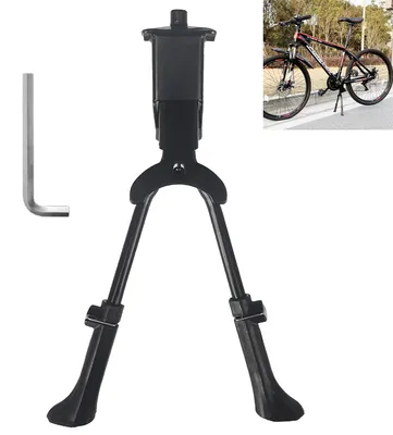 Immagine prodotto di Supporto per bicicletta a due ruote, colore nero