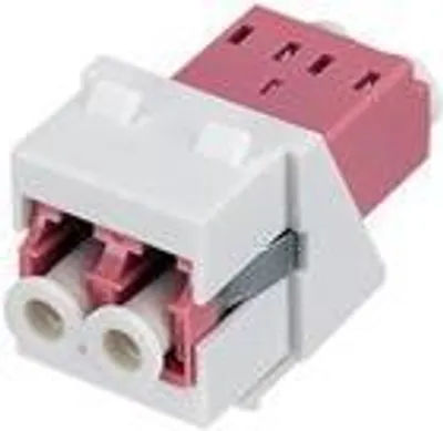 Produktbild von Rutenbeck LC-D Keystone Modul KMK-LC-D OM4 vio rw 228080100