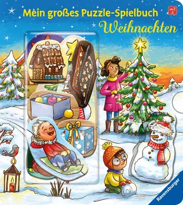Productafbeelding van Mein großes Puzzle-Spielbuch: Weihnachten