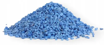 Obrázok produktu pre Akvarijný štrk, 2–4 mm, 500 g, modrý