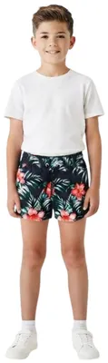 Produktbild von Jungen Badeshorts Tommy Hilfiger Floral Badehose Strandshorts mit Aufdruck 128